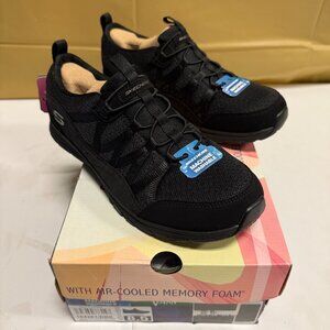 SKECHERS Sport Gratis Live Golden Black Size 8.5 NEW
